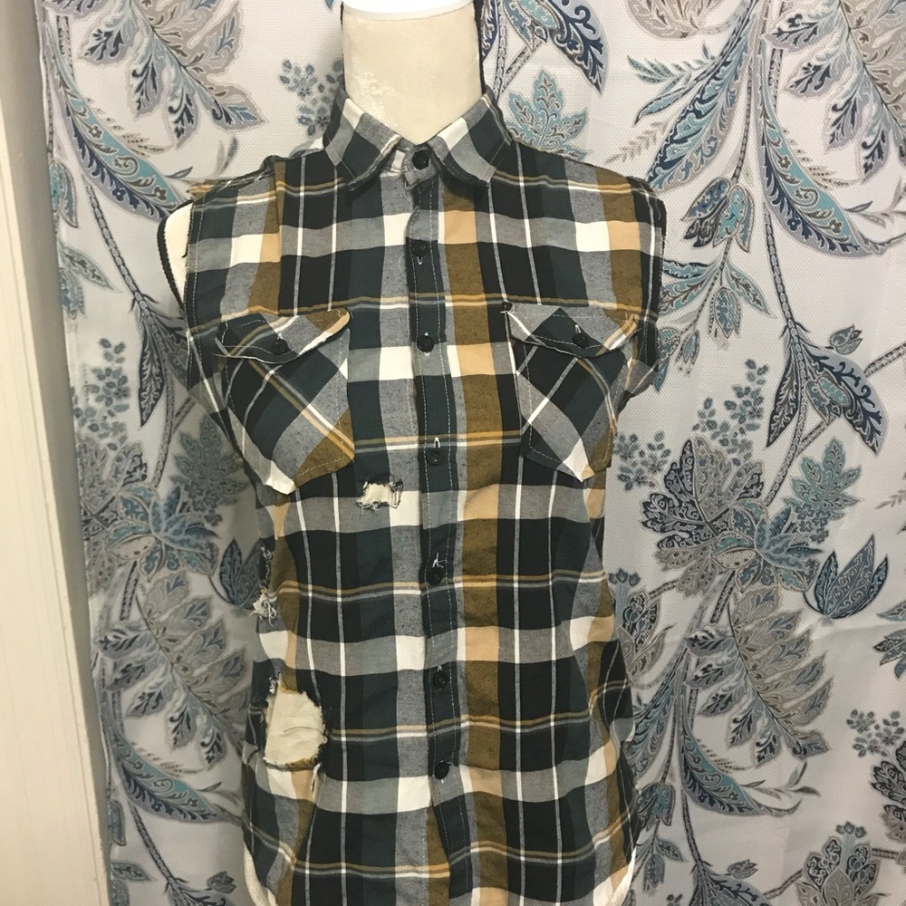 Patchwork Button Down - Picture 2 of 4